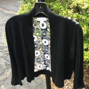 Calvin Klein Back Floral Lace Top